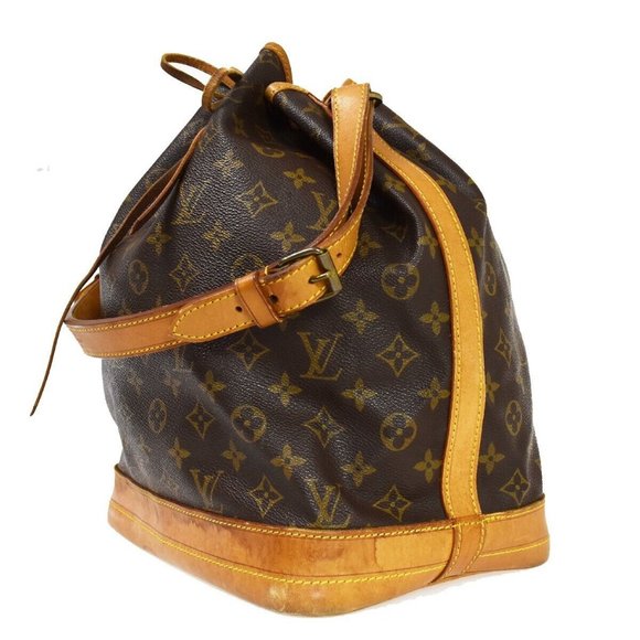 LOUIS VUITTON Noe GM Drawstring Shoulder Bag Monogram Leather BN - Picture 2 of 14